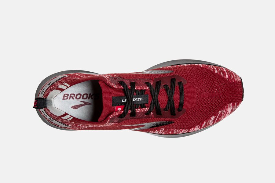 Brooks Levitate 4 Road Löparskor Herr - Röda/Grå/Svarta - 2316-HGOES